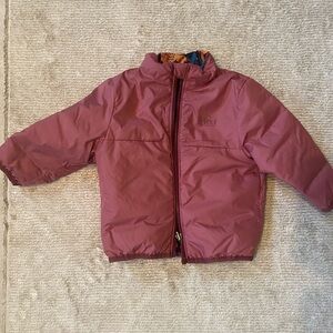 REI Kids Puffer Jacket in Burgundy